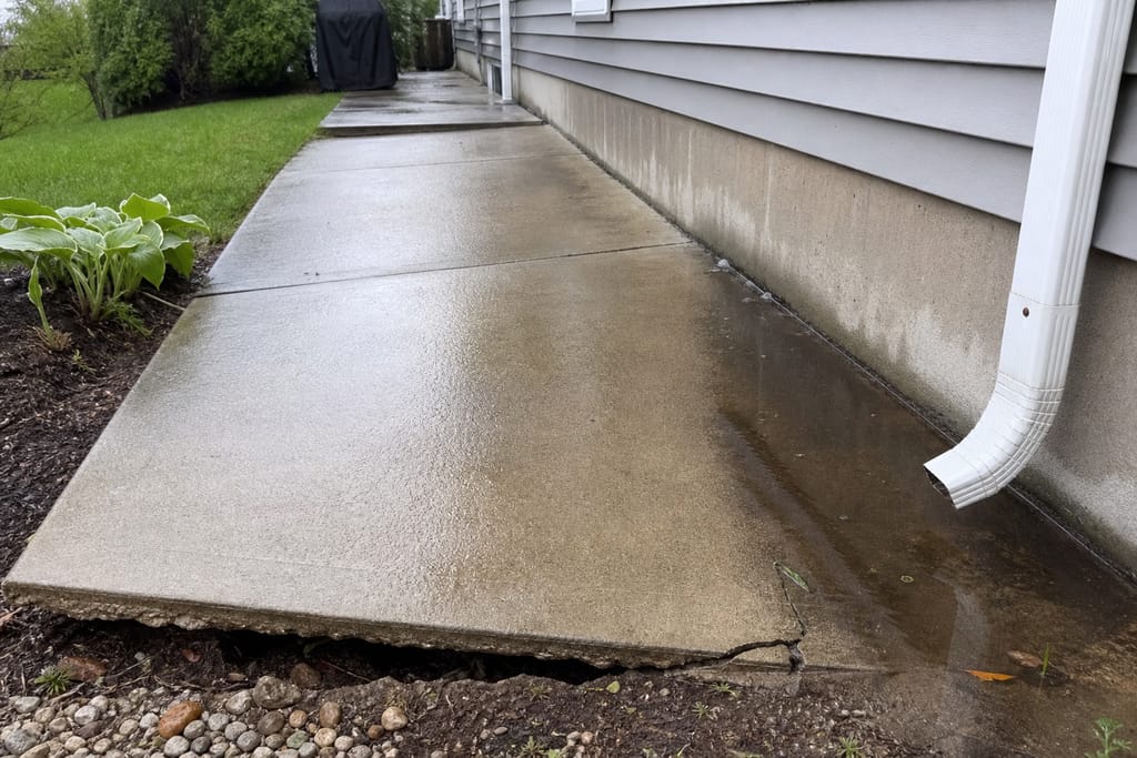 Polyurethane Foam Concrete Lifting photo